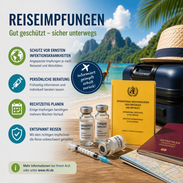 Reiseimpfberatung - schützen Sie sich in der Urlaubszeit 1 Reiseimpfberatung für sichere Reisen