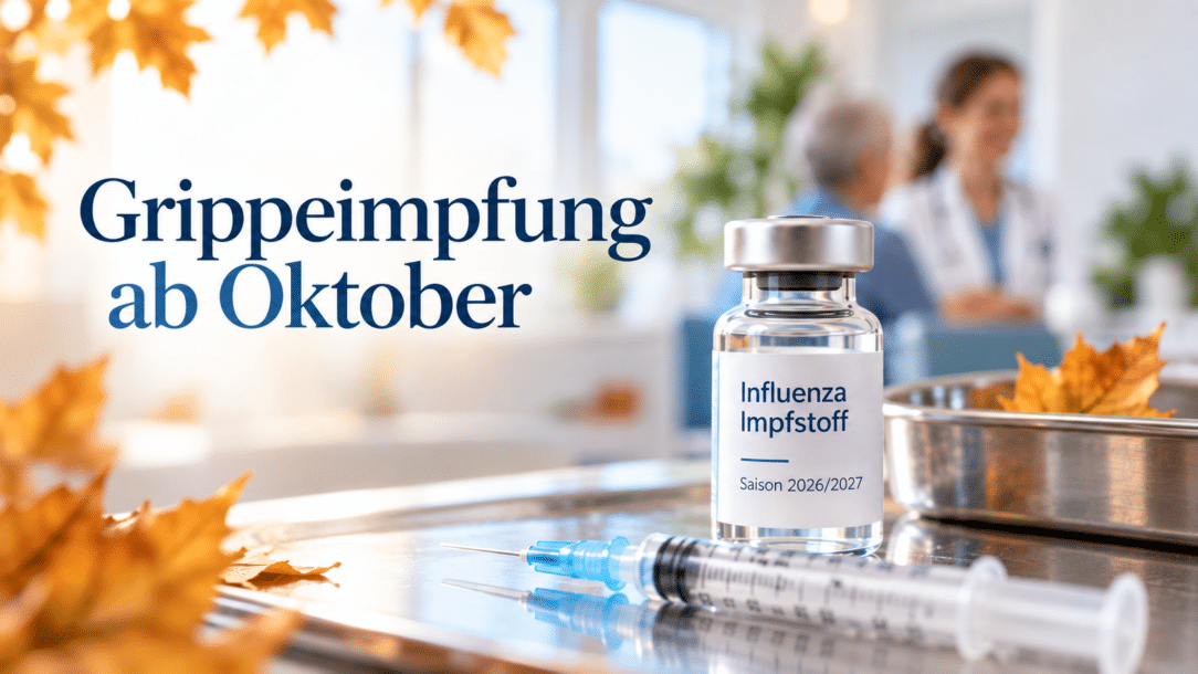 Grippeimpfung ab Oktober, Impfstoffflasche